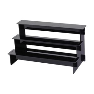 Ioensy - Ratilizador De Joyería De La Joyería Del Estante De Pantalla Acrílica Para Muñecas De Café 3 Nivel 20X15X5Cm