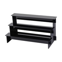 Ioensy - Ratilizador De Joyería De La Joyería Del Estante De Pantalla Acrílica Para Muñecas De Café 3 Nivel 20X15X5Cm