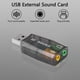 thumbnail image 4 of Tarjeta de sonido USB externa Mini tarjeta de sonido USB a adaptador de audio estéreo de 3.5mm para PC/Android/Altavoz/Laptop/Auriculares, 4 of 7