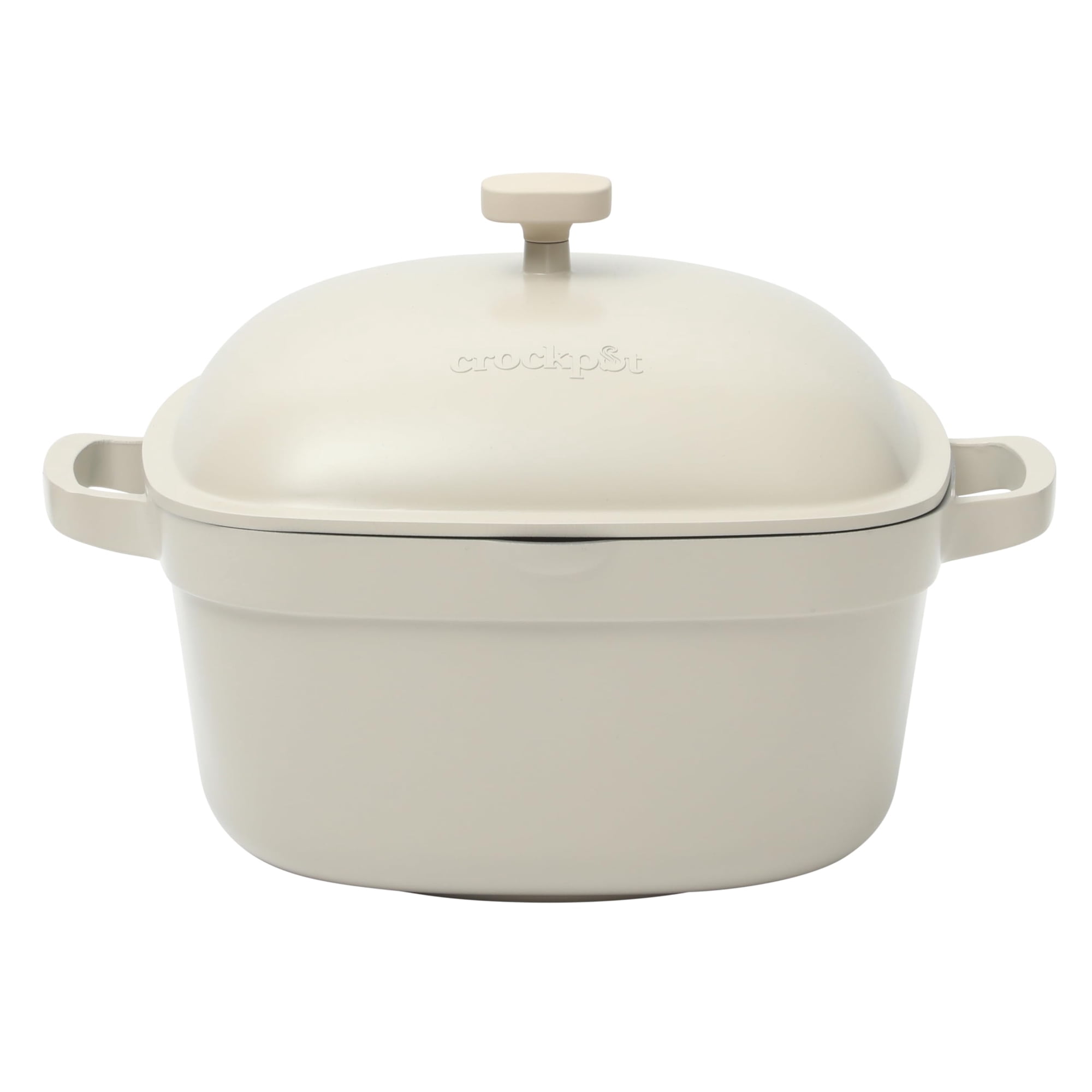 Olla Holandesa Crock-pot Northvale De Aluminio Fundido Mate Blanco 5.2l