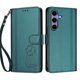 thumbnail image 3 of Funda Cartera Trébol para Samsung Galaxy S24 con Ranuras Tarjetas y Carga Inalámbrica Verde oscuro, 3 of 6