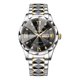 thumbnail image 1 of Reloj impermeable que brilla en la oscuridad con doble calendario para hombre, 43 mm, 1 of 8