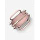 thumbnail image 3 of Cartera Michael Kors Mercer Medium Logo and Leather Accordion Crossbody Bag In Powder Blush Multi, 3 of 3