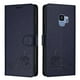 thumbnail image 5 of Funda tipo cartera FOXDOCK para Samsung Galaxy S9 con soporte, ranuras, RFID, diseño de gato, 5 of 5