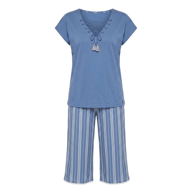 Pijama Mujer Lady Genny J-805 Algodón Viscosa