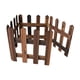 thumbnail image 1 of Valla De Piquete Valla Decorativa De Madera Resistente Para Jardín, Patio, Piscina, Césped, Marrón, Altura 30cm, 1 of 5
