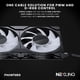 thumbnail image 5 of Paquete triple de ventiladores de refrigeración Phanteks M25-120 Gen2 Reversed Blade, 5 of 7