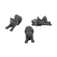 thumbnail image 5 of 3x Pies Para Macetas Figuras De Animales Soporte Para Plantas Para Oficinas Sala De Estar Exterior Gato Perezoso, 5 of 5