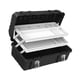thumbnail image 1 of Caja de herramientas plegable de 3 capas Case de herramientas portátiles Mutura de transporte versátil Versátil Caja de aparejo de pesca completamente 49 cm x 275 cm x 22 cm, 1 of 5