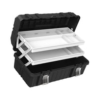 Magideal - Caja De Herramientas Plegable De 3 Capas Case De Herramientas Portátiles Mutura De Transporte Versátil Versátil Caja De Aparejo De Pesca Completamente 49 Cm X 275 Cm X 22 Cm