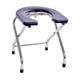 thumbnail image 3 of Silla De Taburete De Inodoro En Cuclillas Para Personas Mayores Para Baño Asiento De Silla De Inodoro Portátil Negro 38 Cm De Alto, 3 of 5