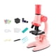 thumbnail image 4 of Microscopio De Mano Juguetes De Ciencia Juguete Educativo Para Niñas Regalos De Cumpleaños Rosa, 4 of 5