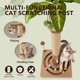 thumbnail image 4 of Rascador para Gatos MECOOL de 89 cm de Alto con Juguetes, 4 of 7