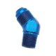 thumbnail image 3 of Codo para tubería SPEEDFX -4AN x 1/8 NPTF azul de 45°, 3 of 9