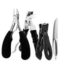 Xusx111 - Clippers De Uñas De Los Pies 4Pcs Para Uñas Gruesas De Ancianos, Clipper De Uñas De Los Pies Ultra Agudas Y Resistentes - Clippers De Uñas De Los Pies Engrosadas De Uso Pesado, Uñas Gruesas