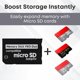 thumbnail image 4 of Adaptador Memory Stick Pro Duo, paquete de 2, lector de tarjetas Skywin, 4 of 7