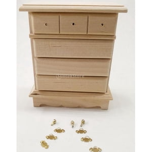 Magideal - 1 Uds. Pequeña Sala De Cajones Casa De De Colección En Miniatura Accesorios Muebles Estante Habitación Arbitraria Para Dor Mango De Metal