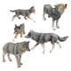 thumbnail image 4 of Lobo Animal Modelo Animal Salvaje Zoológico Granja Modelo Juguete Plástico Para Ni?os Educación, 4 of 5