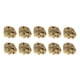 thumbnail image 5 of 10 piezas mini elefante cuentas de dijes para diy bracelets hallazgos 12 x 10 mm de oro, 5 of 5