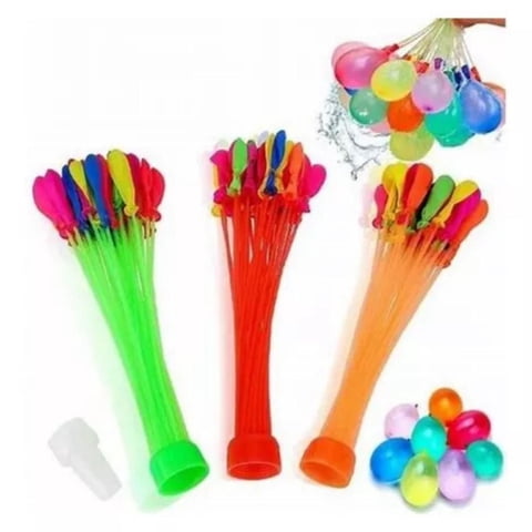 Ekoi - Bombitas Para Agua, Racimo Pack 3 Racimos Contiene 111 Bomba Azul Talla Única