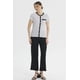 thumbnail image 4 of Polera Mujer Abotonado Falso Blanco / Negro, 4 of 4