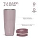 thumbnail image 5 of Vaso Mug Térmico Agua Café Termicup 590 ml Acero Inox Lhotse rosa, 5 of 8