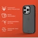 thumbnail image 3 of Funda tech21 Evo Check para iPhone 15 Pro, color ahumado y negro, 3 of 7
