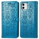 thumbnail image 1 of Funda Cartera FOXDOCK para iPhone 11 , Flip PU con Relieve de Gatos y Perros, Tarjetero y Soporte, 1 of 6