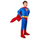 thumbnail image 1 of Disfraz de Superman, Super DC Heroes, Super DC Heroes Deluxe, pecho musculoso, 1 of 7