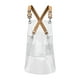 thumbnail image 4 of Delantal Transparente Cocina Con Bolsillo Grande Material TPU Delantal TPU Amarillo 60cm, 4 of 5