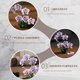 thumbnail image 3 of Set de Flores de Orquídea SharpCreation de Bloques de Construcción 619 Piezas Morado, 3 of 6