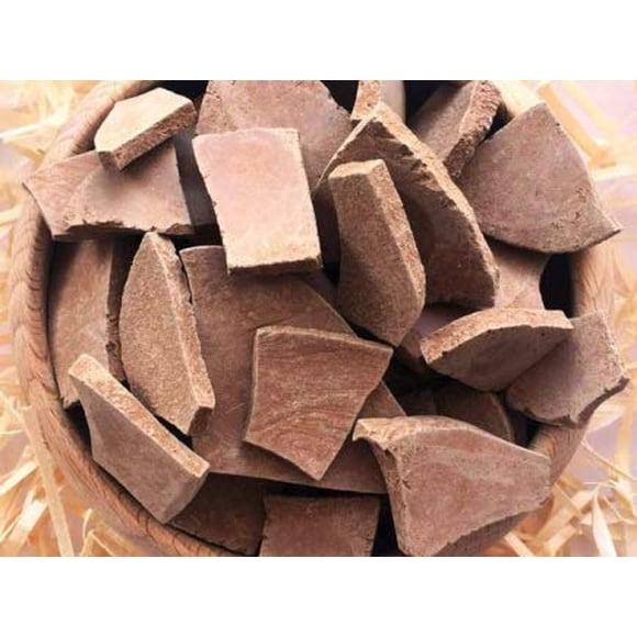 Trozos De Arcilla Roja Comestible 220 G Natural