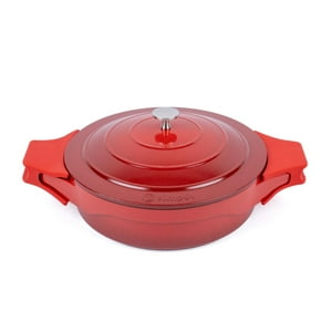 Olla Cacerola Antiadherente 28Cm Toulouse Simplit Rojo