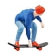 thumbnail image 4 of 1/64 Figura En Miniatura Monopatín Hombre Para Colecciones De Modelos De Arquitectura De Parque, 4 of 5