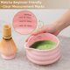 thumbnail image 3 of Tazón de cerámica Matcha YumiPlus Peach Pink de 450 ml con caño, 3 of 3