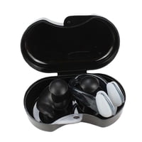 Ioensy - Juego De Tapones Para Los Oídos Y Pinzas Para La Nariz Para Entrenamiento, Tapones Para Los Oídos Y La Nariz, Para Adultos, Color Negro