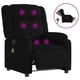 thumbnail image 3 of Sillón Reclinable Eléctrico Vidaxl Tela Negra, 3 of 3