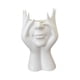 thumbnail image 5 of Jarrón Con Forma De Cara Femenina, Moderno Jarrón De Flores De Medio Cuerpo Para Balcón, Mesa Y Armario., 5 of 5