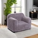 thumbnail image 5 of Silla MOMCAYWEX Kids Snuggly-Soft Sherpa para niños de 1 a 6 años, color gris, 5 of 9