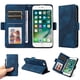 thumbnail image 2 of Carcasa FOXDOCK iPhone 6 Plus de cuero PU, diseño acolchado clásico, protección contra caídas y rayones, 2 of 5