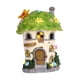 thumbnail image 1 of Estatua De Casa De Flores Para Jardín, Escultura Solar Paisajística Para Patio, Porche Al Aire Libre, Color Verde, 1 of 5