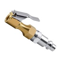 Ioensy - Adaptador De Manguera De Inflado De Neumáticos Con Mandril De Aire, Mandril De Aire De Latón Con Válvula De Neumático