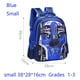 thumbnail image 1 of FashionCartoon Racing 3D Kid Backpack Boy Girl Blue Green Red Kindergarten Primary School Bag 3-16year Student Children Backpack, 1 of 3