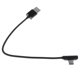 thumbnail image 4 of Cable De Datos De Carga Rápida USB Tipo C De 90 Grados Para Android Black 0.25m, 4 of 5