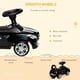thumbnail image 4 of Coche Ride On Push Aosom para niños, pie a suelo, negro, de 18 a 36 meses, 4 of 9