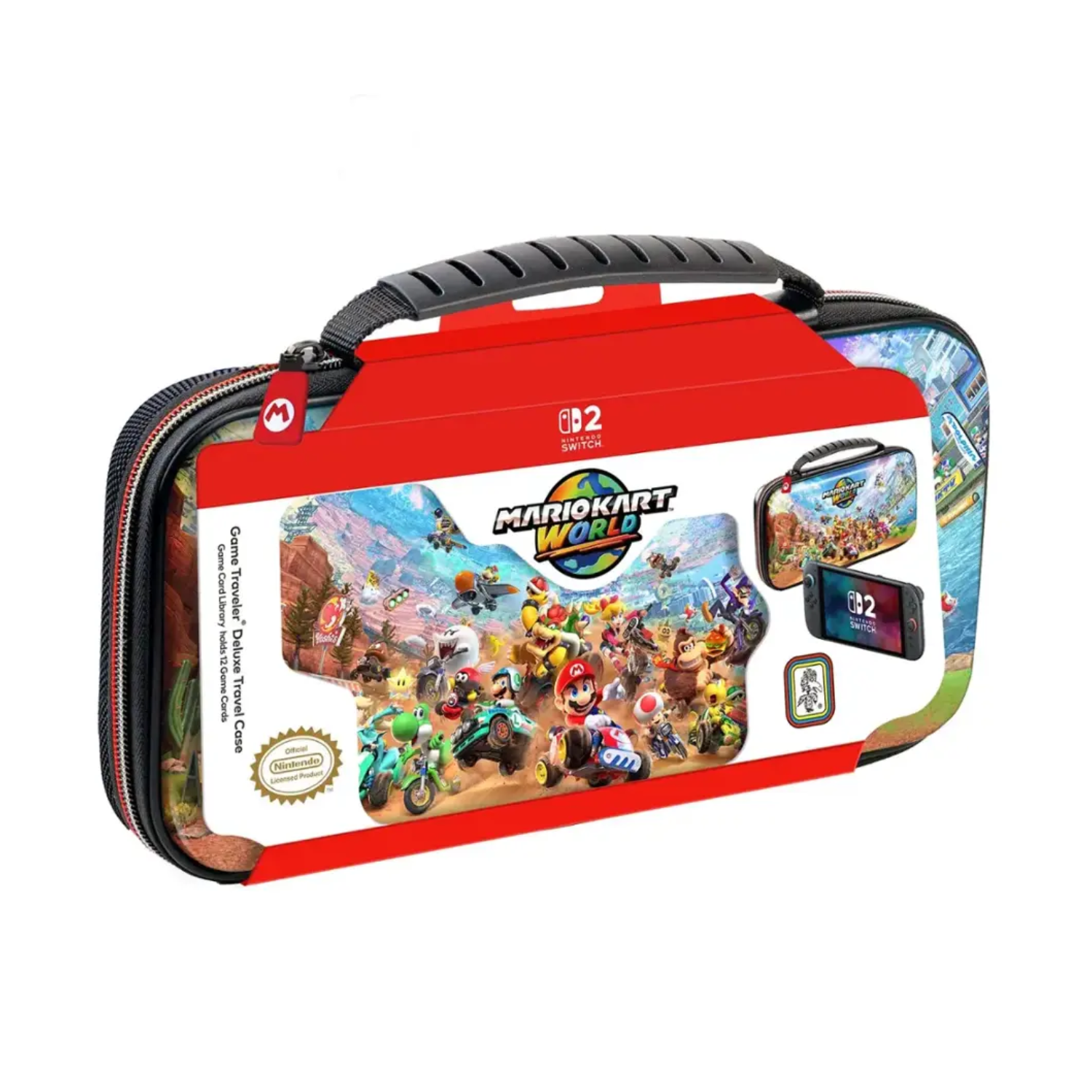 Rds - Estuche De Viaje Deluxe Mario Kart World Para Nintendo Switch 2