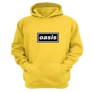 Genérico - Polerón Canguro Oasis Amarillo Talla Xl Unisex