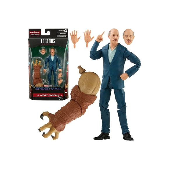 Figura de acción Spider-Man Marvel Legends J. Jonah Jameson