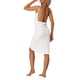 thumbnail image 3 of INSPIRE CHIC Vestido de Playa Envolvente para Mujer sin Mangas con Tirantes Finos Sarong Vestido Ligero de Baño Túnica para Vacaciones de Verano 3XL Blanco, 3 of 6