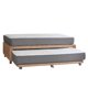 thumbnail image 1 of Cama Nido Zen Pro Cuero Beige 1.5 Plaza, 1 of 4